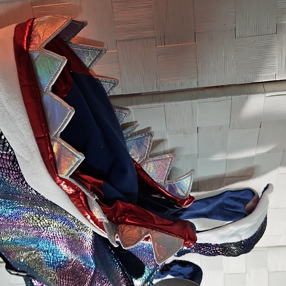 Holographic (NWT) Shark Dog Costume - Picture 4 of 6